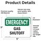 Signmission Safety Culture Sign, 5 in Width, Vinyl Decal, Rectangle OS-2PACK-EM-D-35-L-10383 - alternate 2